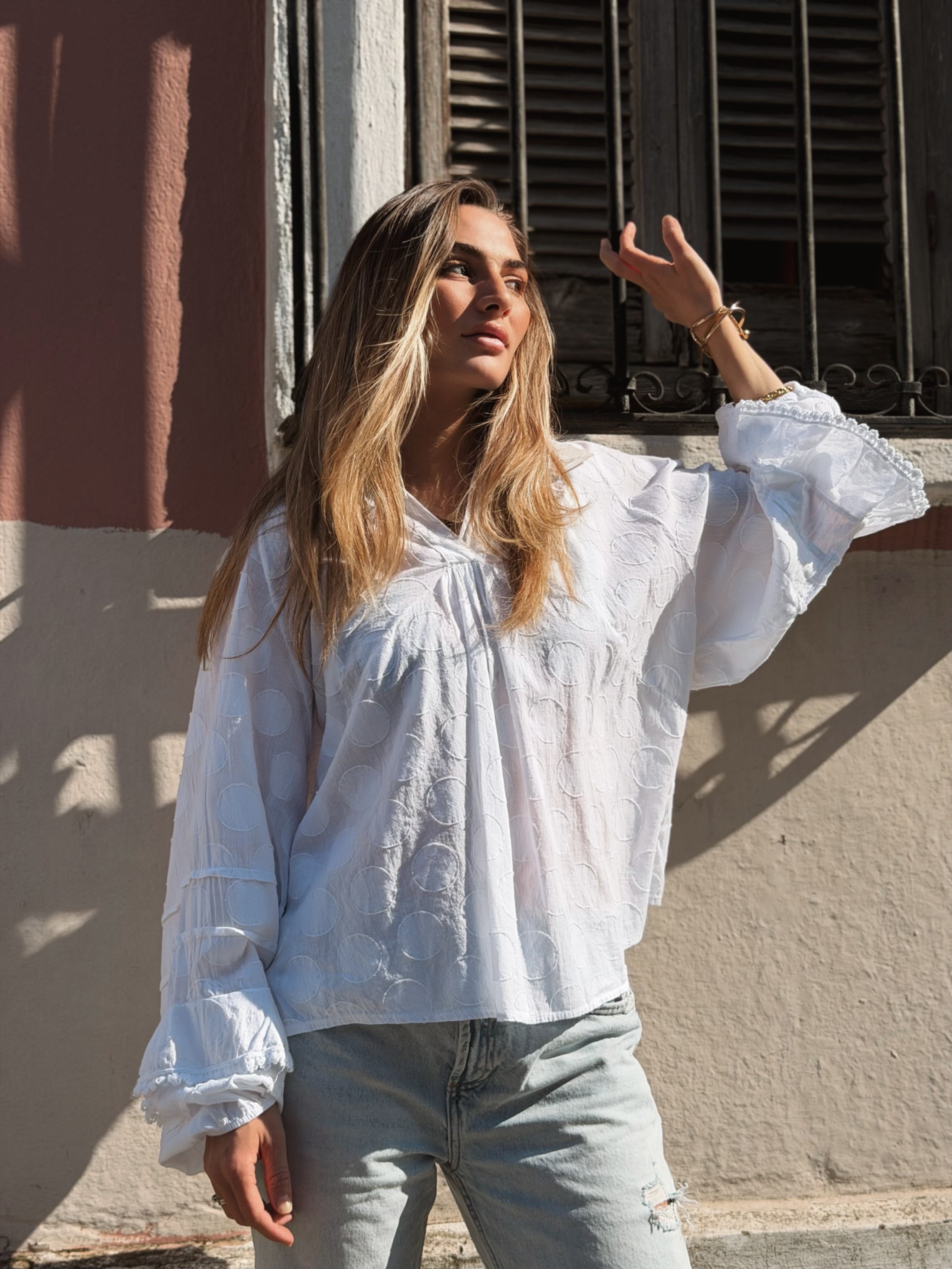 POUA BOHO BLOUSE