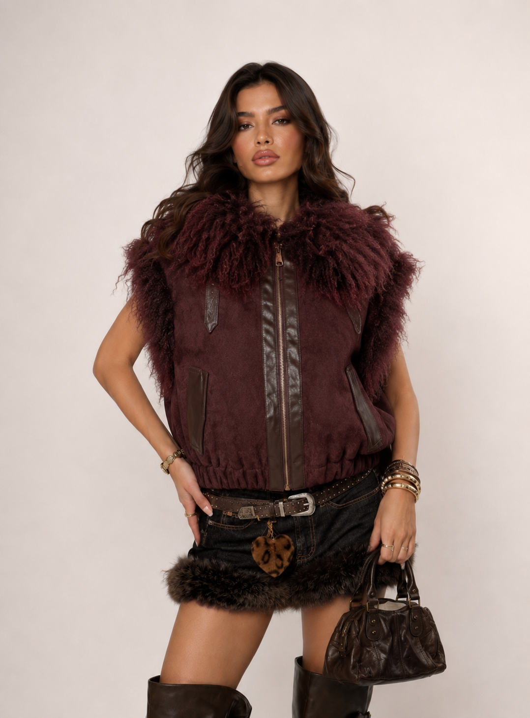 Faux fur west