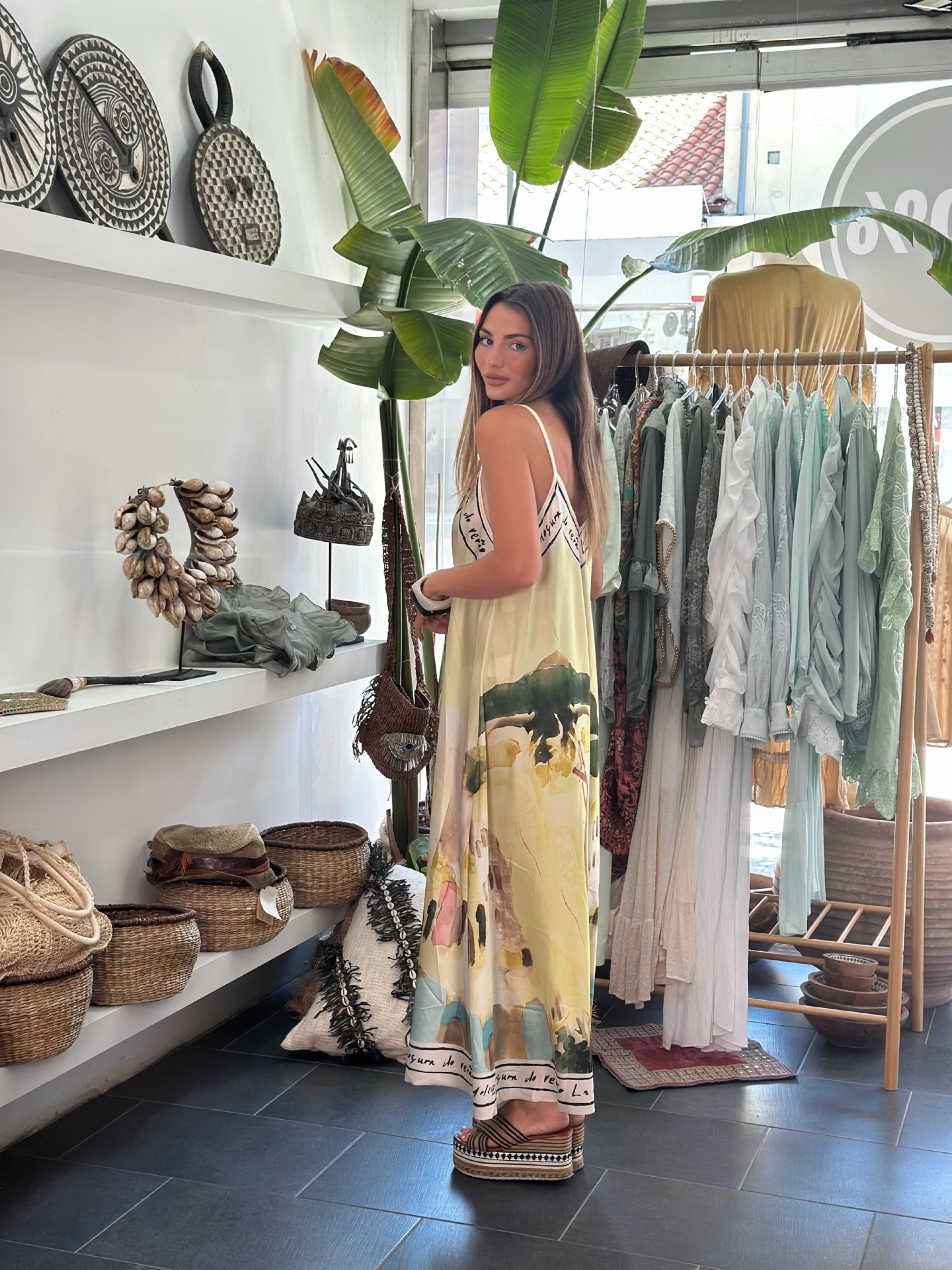 Maxi summer dress