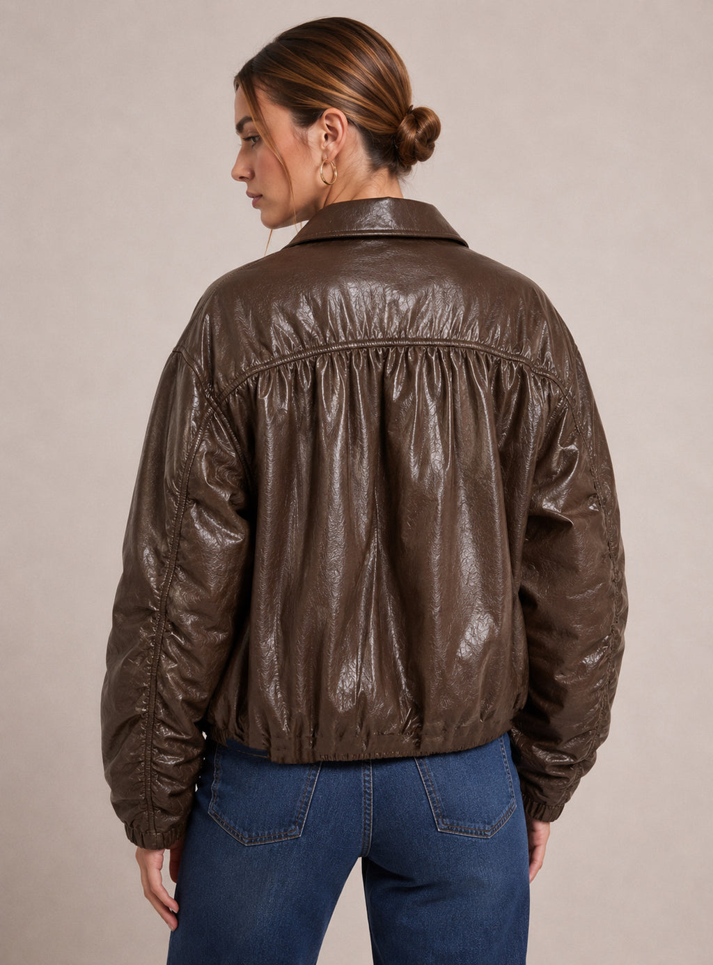 Faux leather Jacket