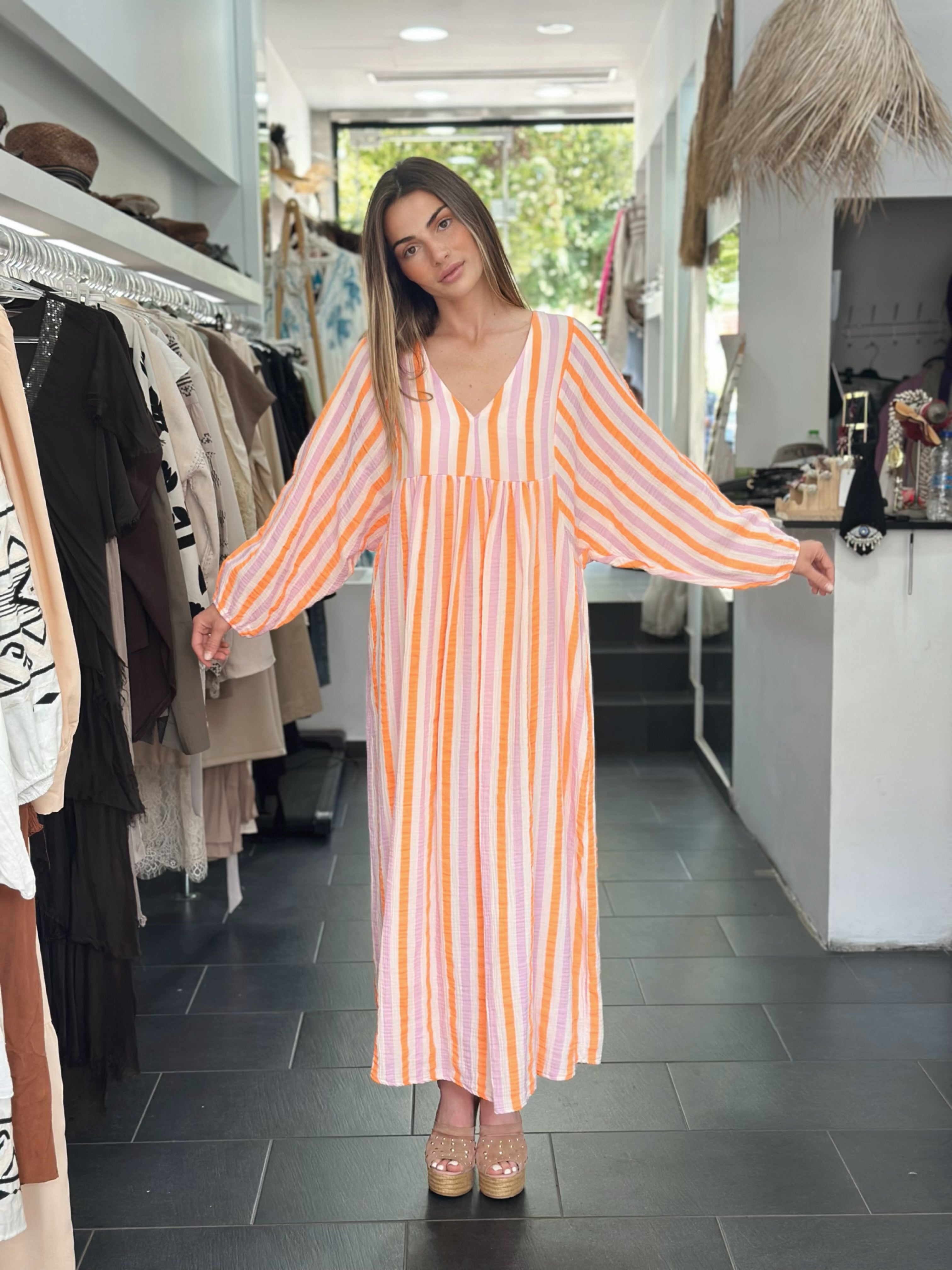 Neon Maxi Dress