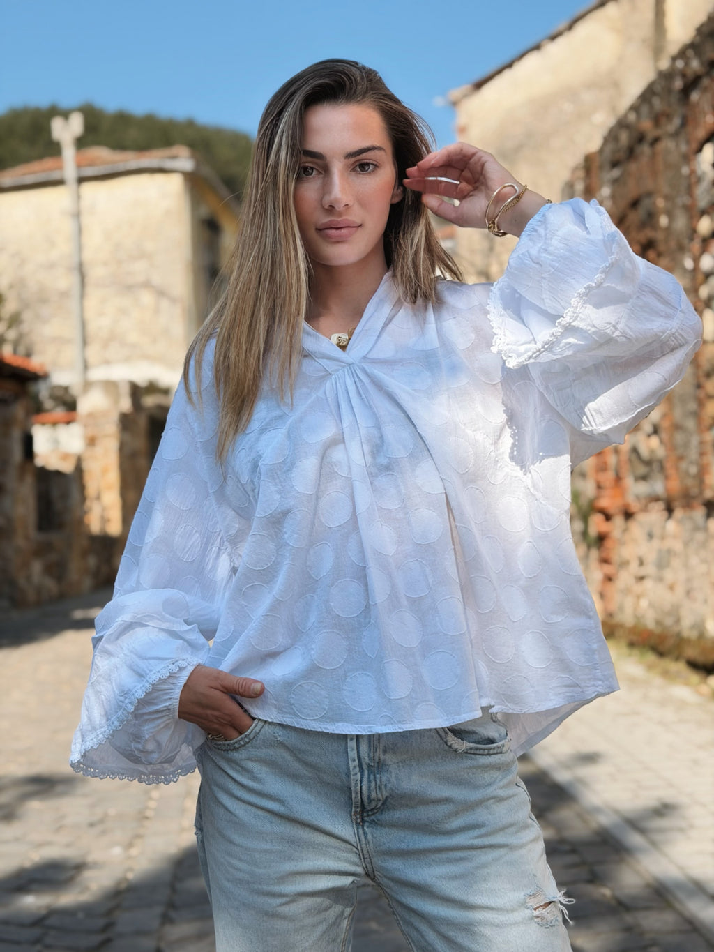 POUA BOHO BLOUSE