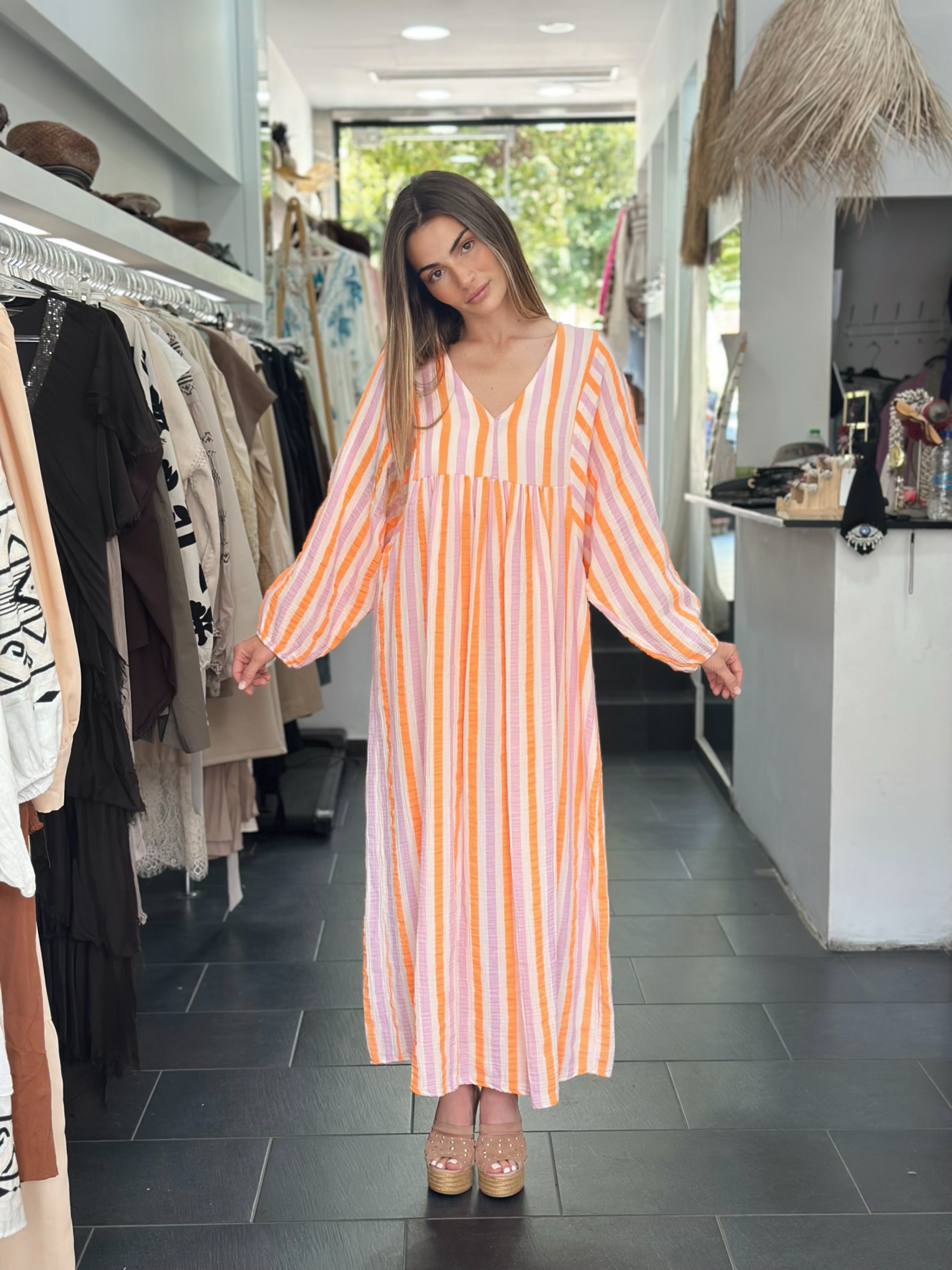 Neon Maxi Dress