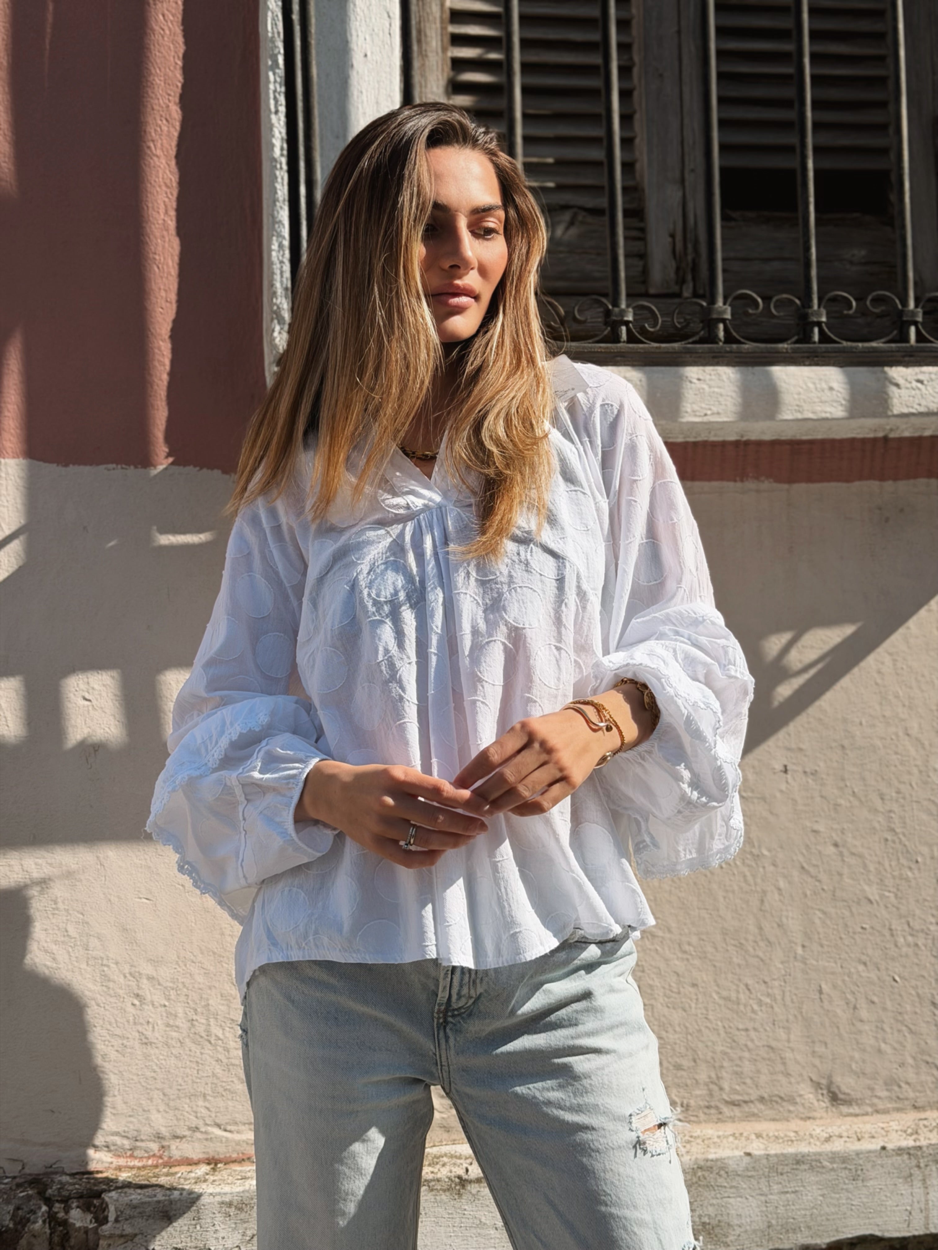 POUA BOHO BLOUSE