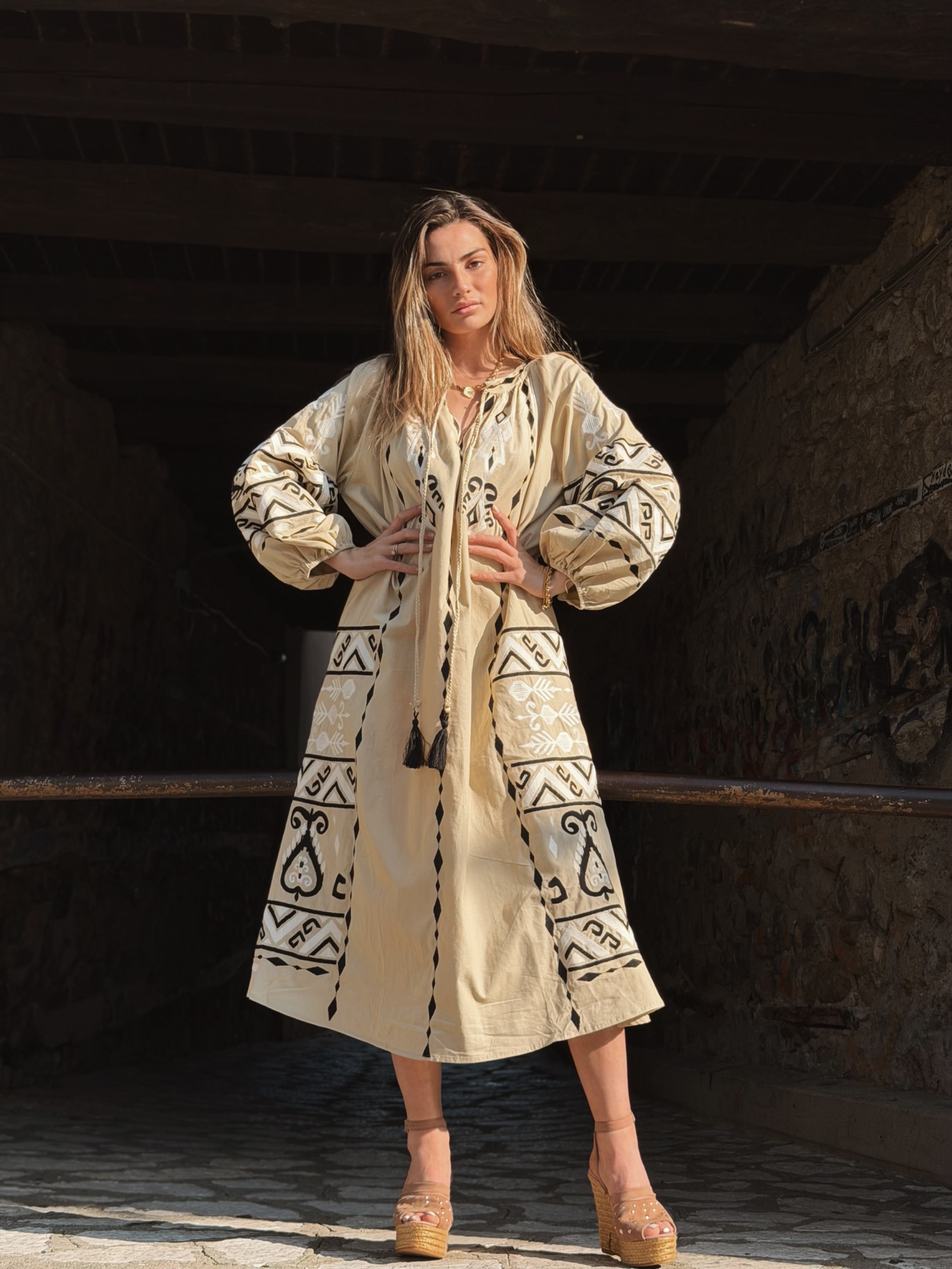 BOHO LONG DRESS