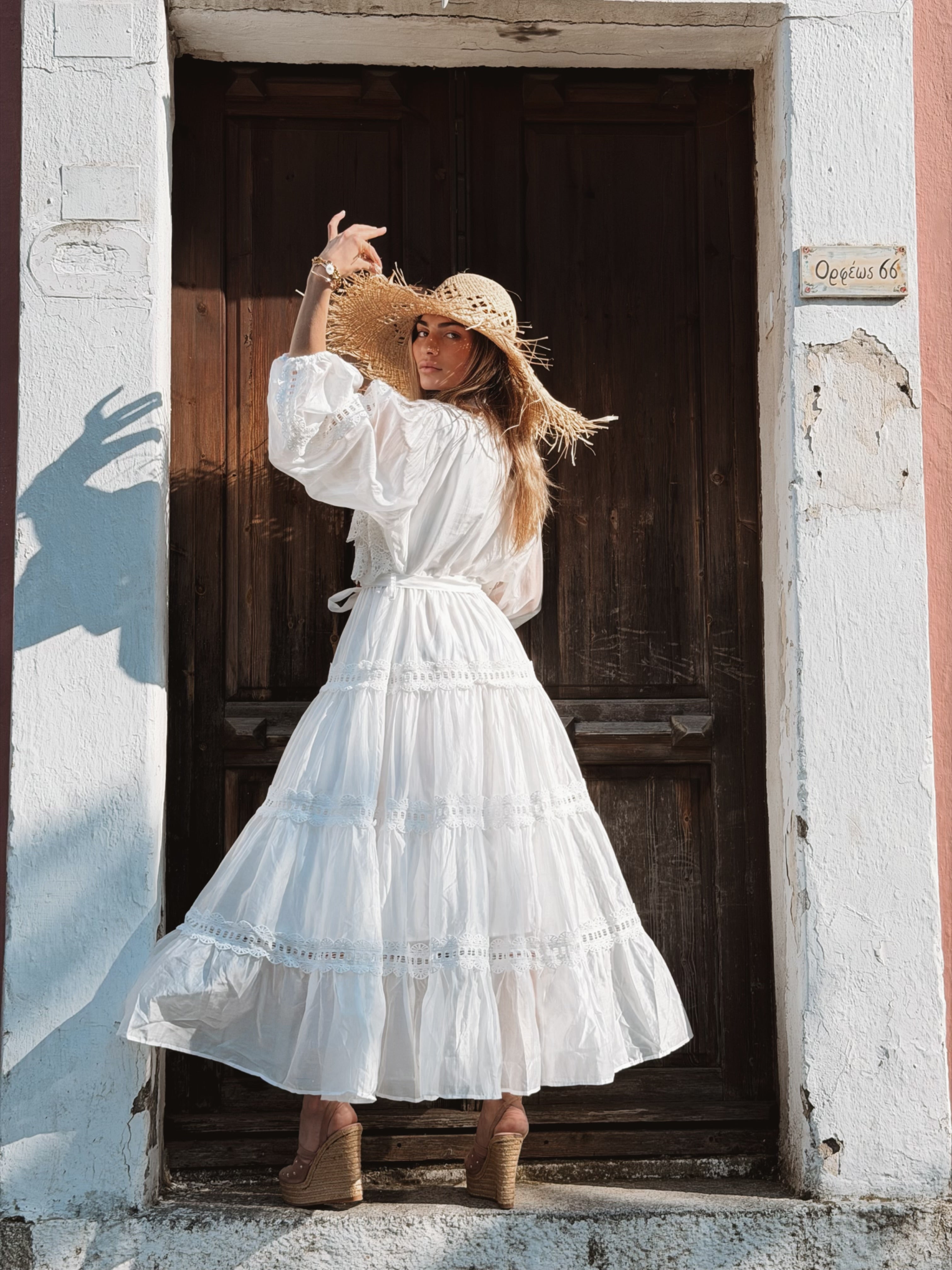 Long White Dress