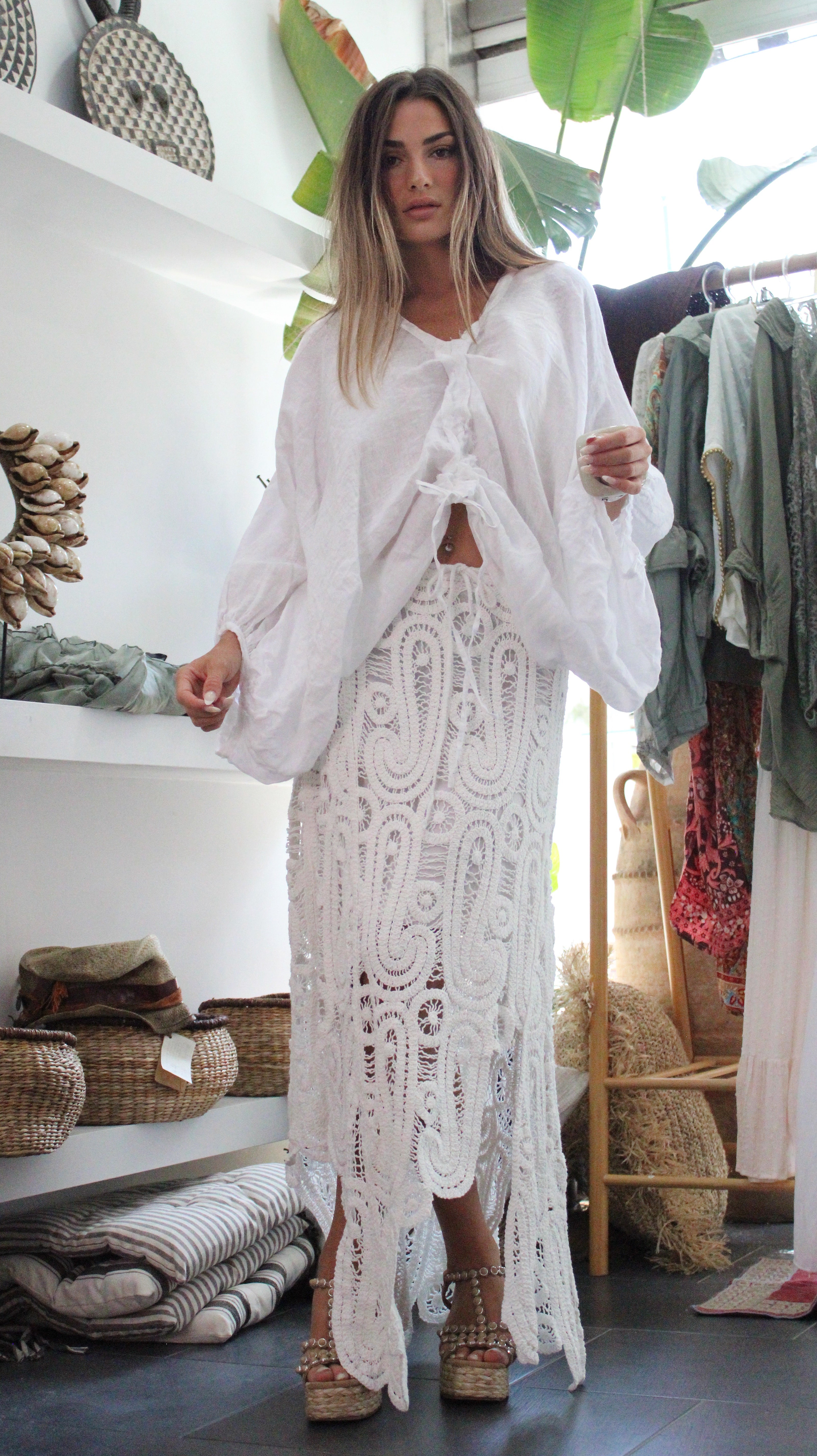 Premium Linen blouse