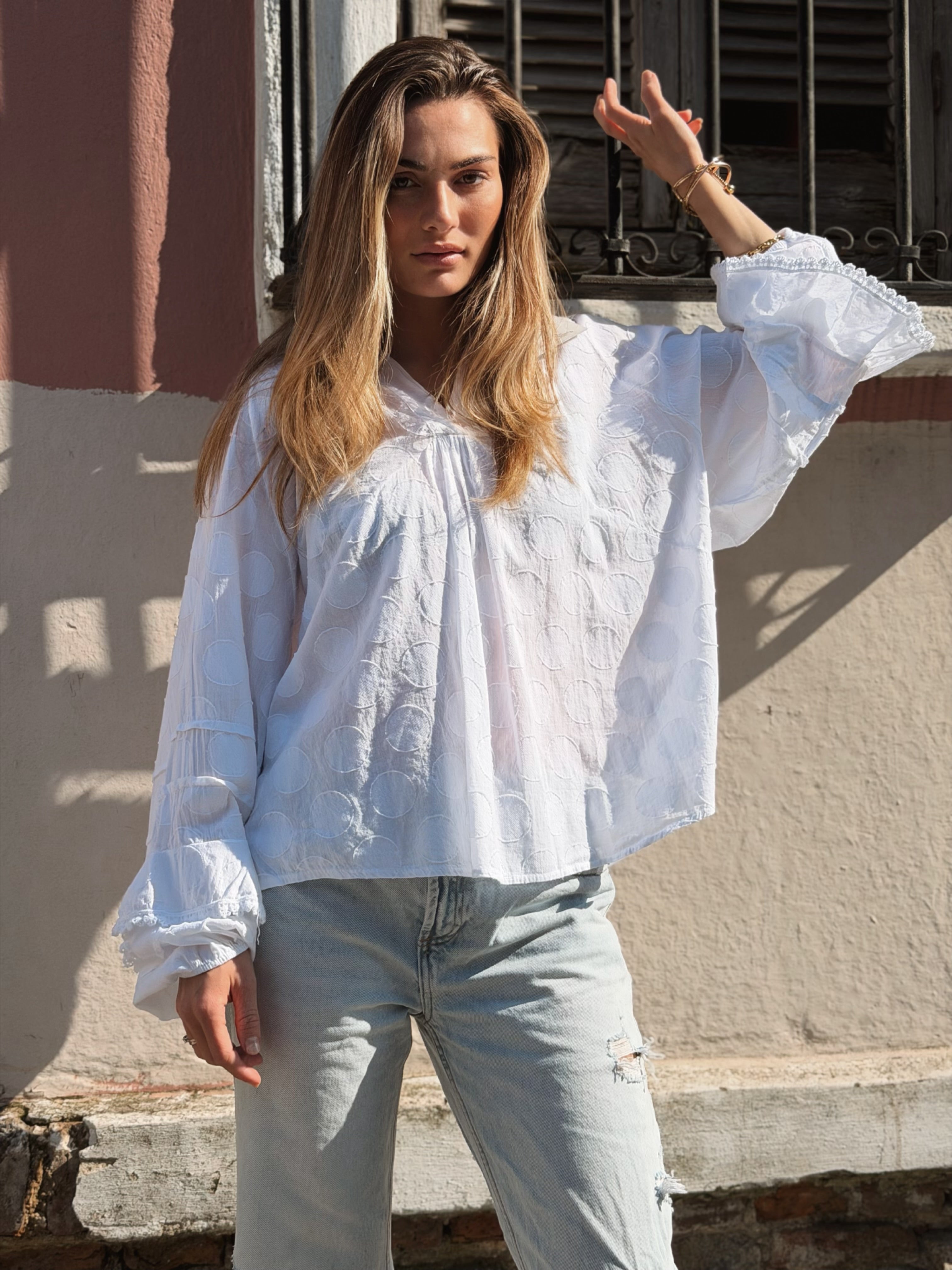 POUA BOHO BLOUSE