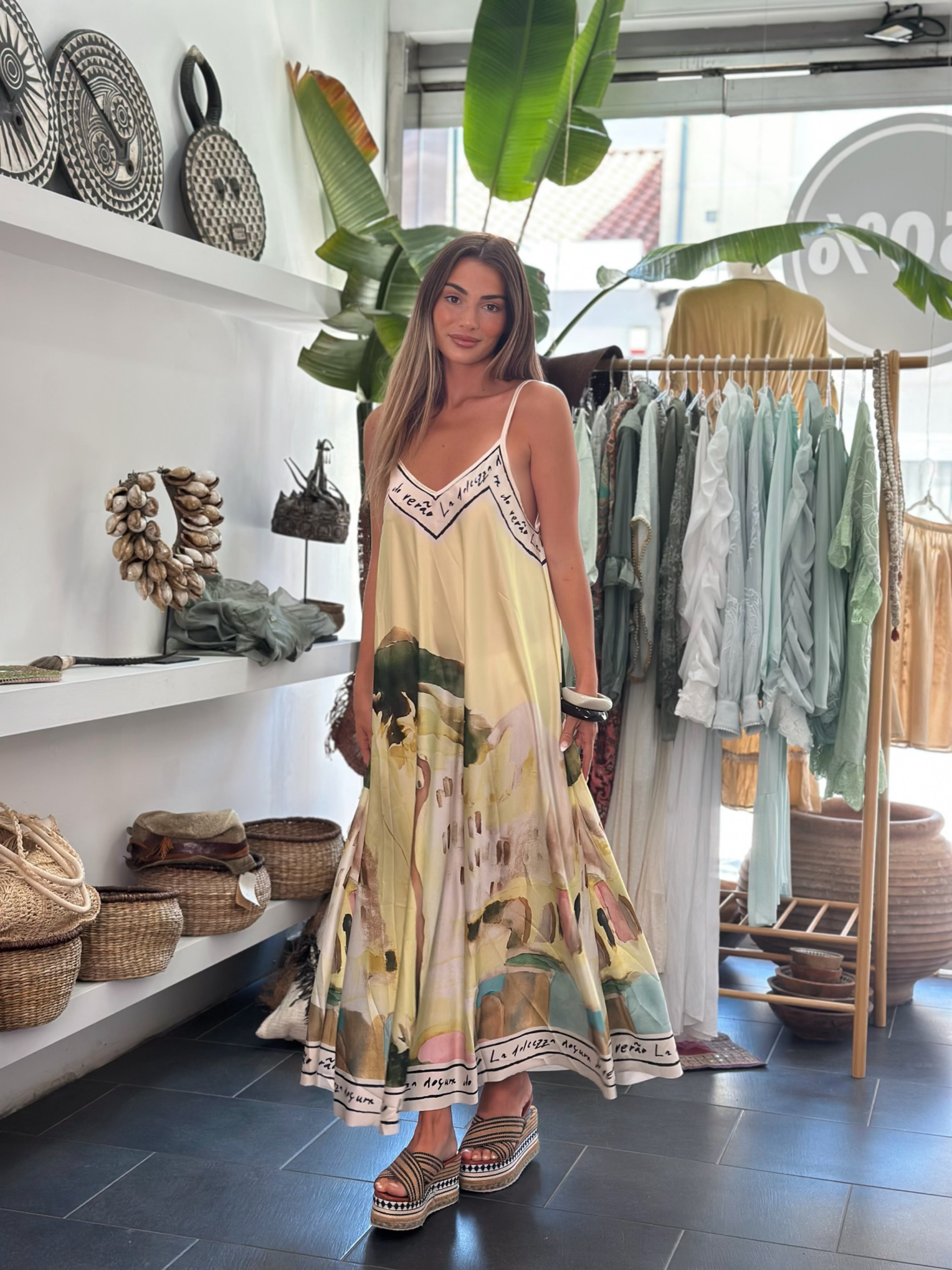 Maxi summer dress