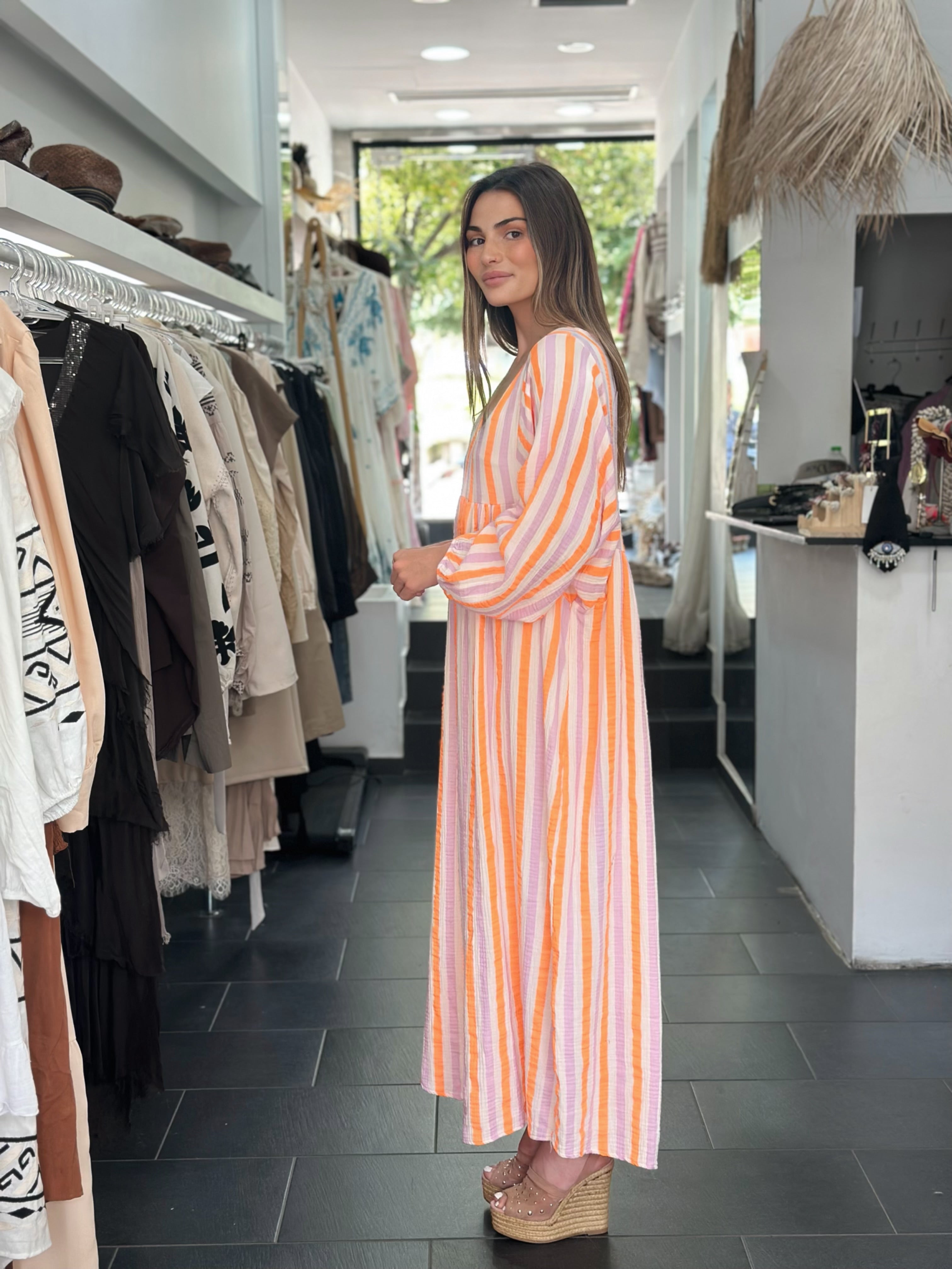 Neon Maxi Dress