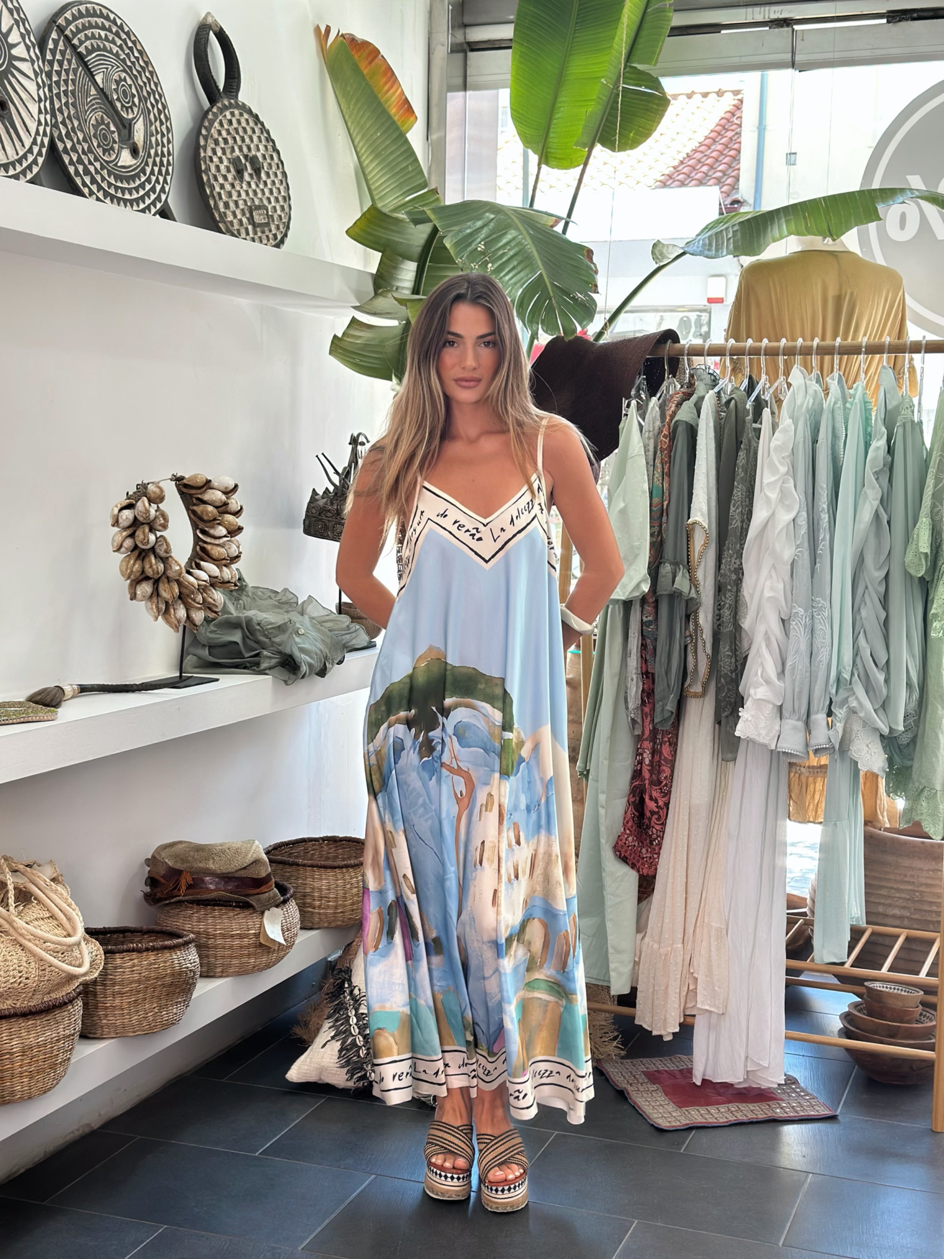 Maxi summer dress
