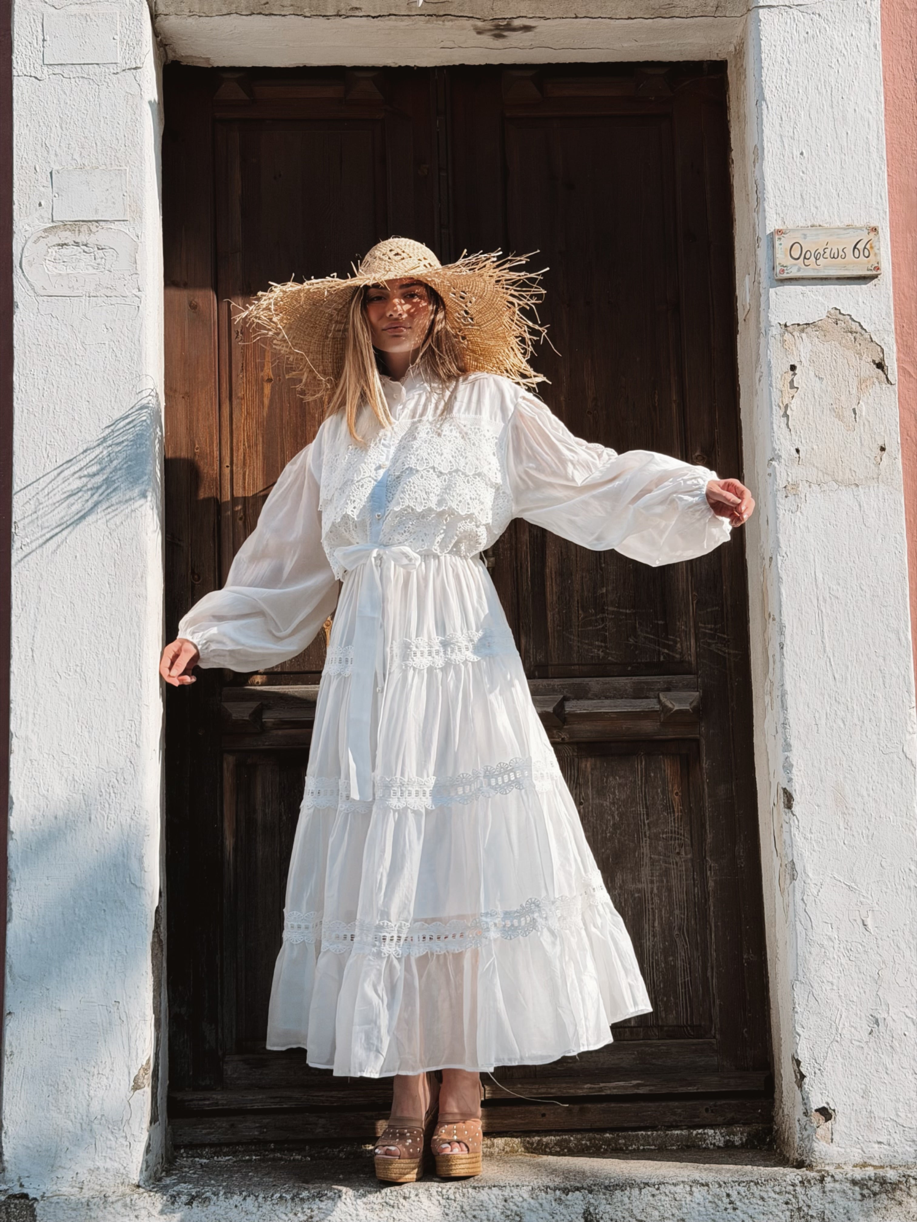 Long White Dress
