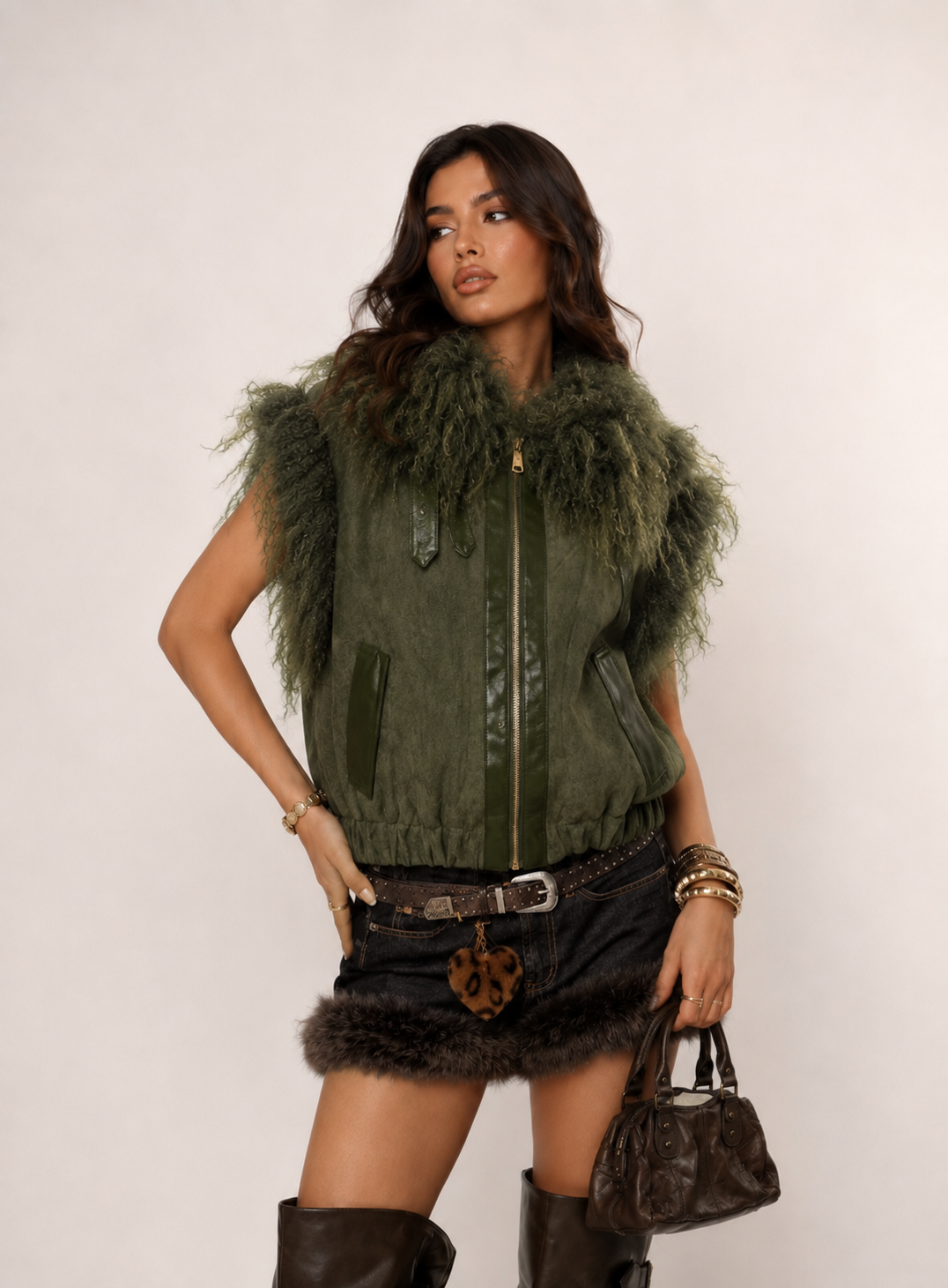 Faux fur west