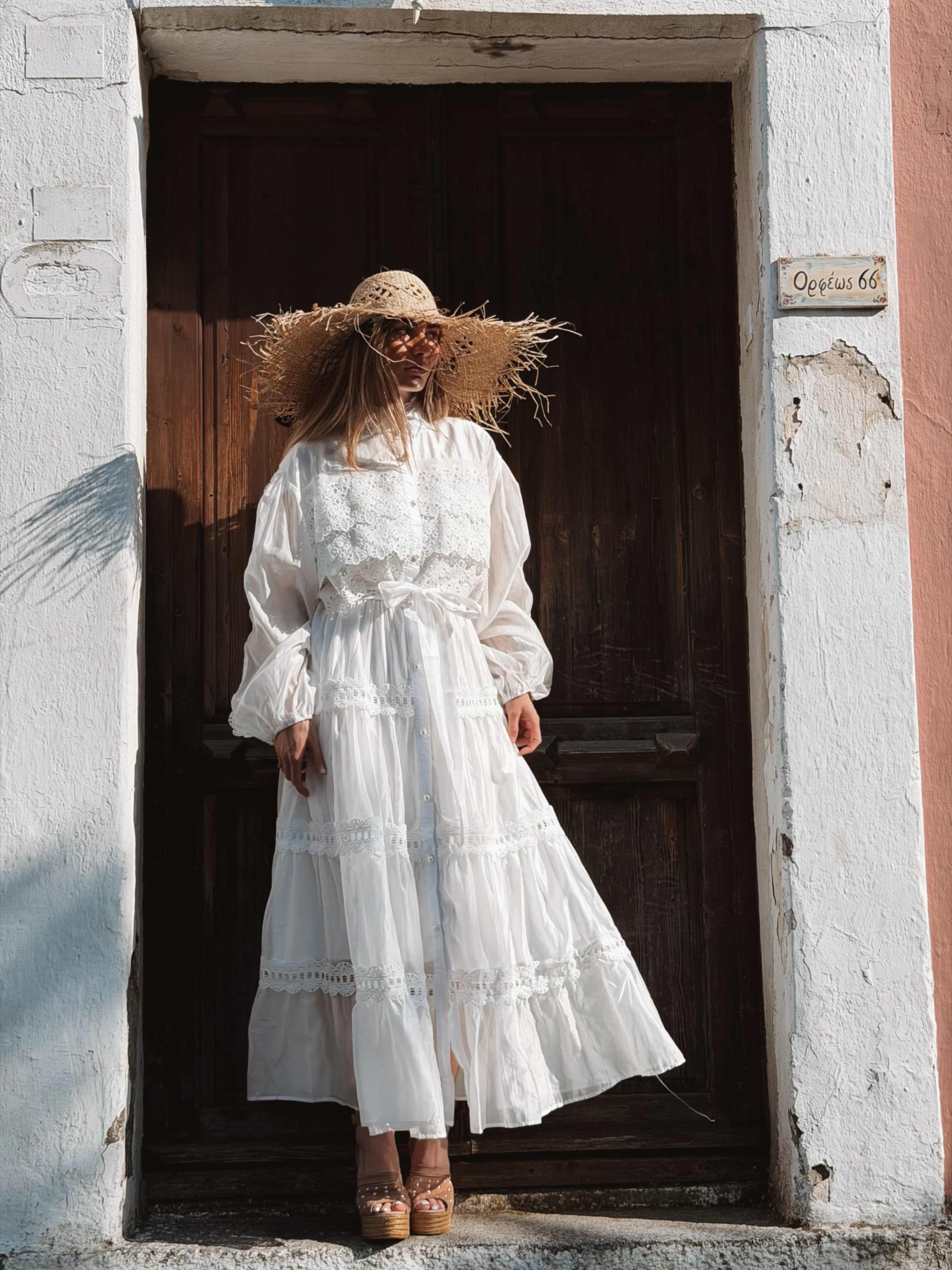 Long White Dress