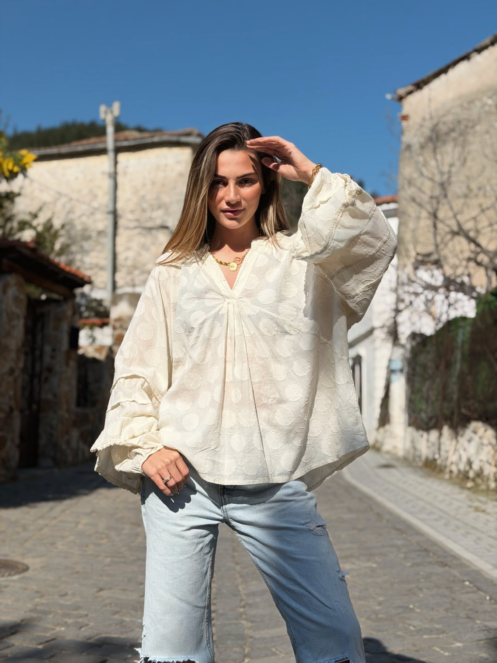 POUA BOHO BLOUSE