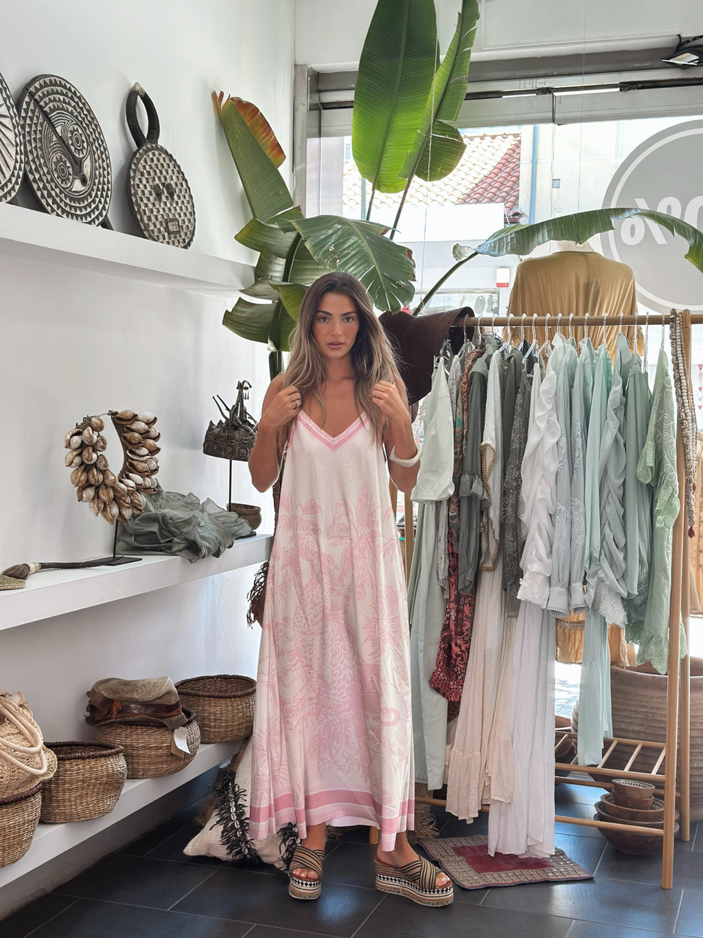 Maxi summer dress