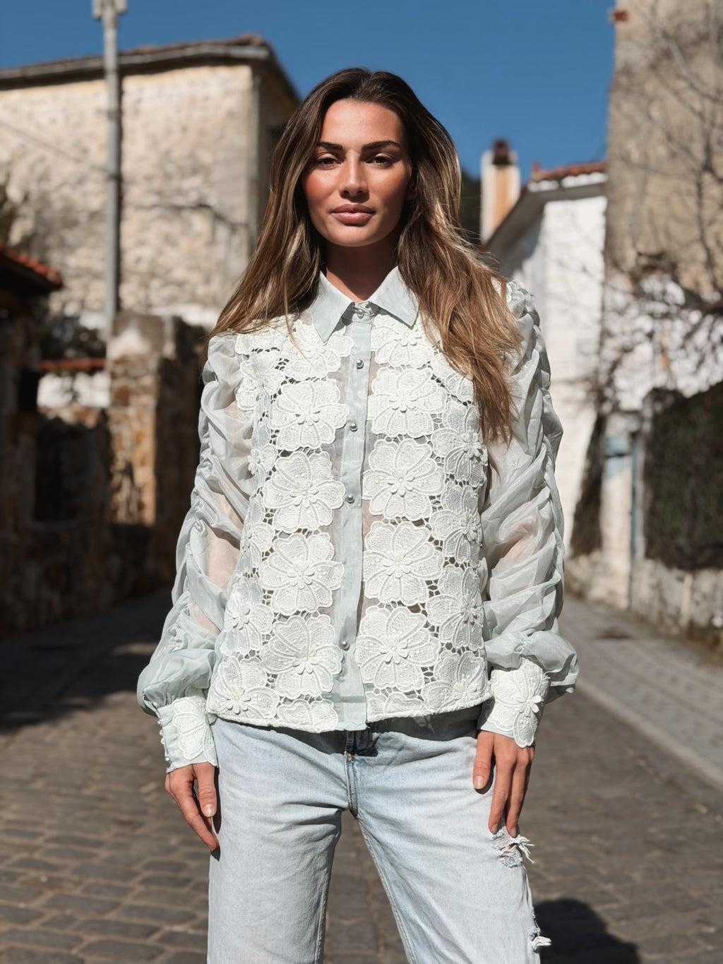 Blommy blouse