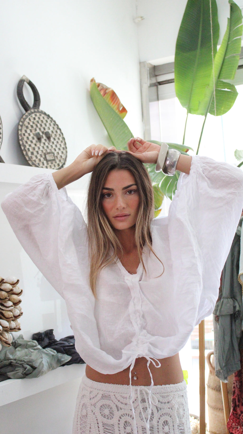 Premium Linen blouse
