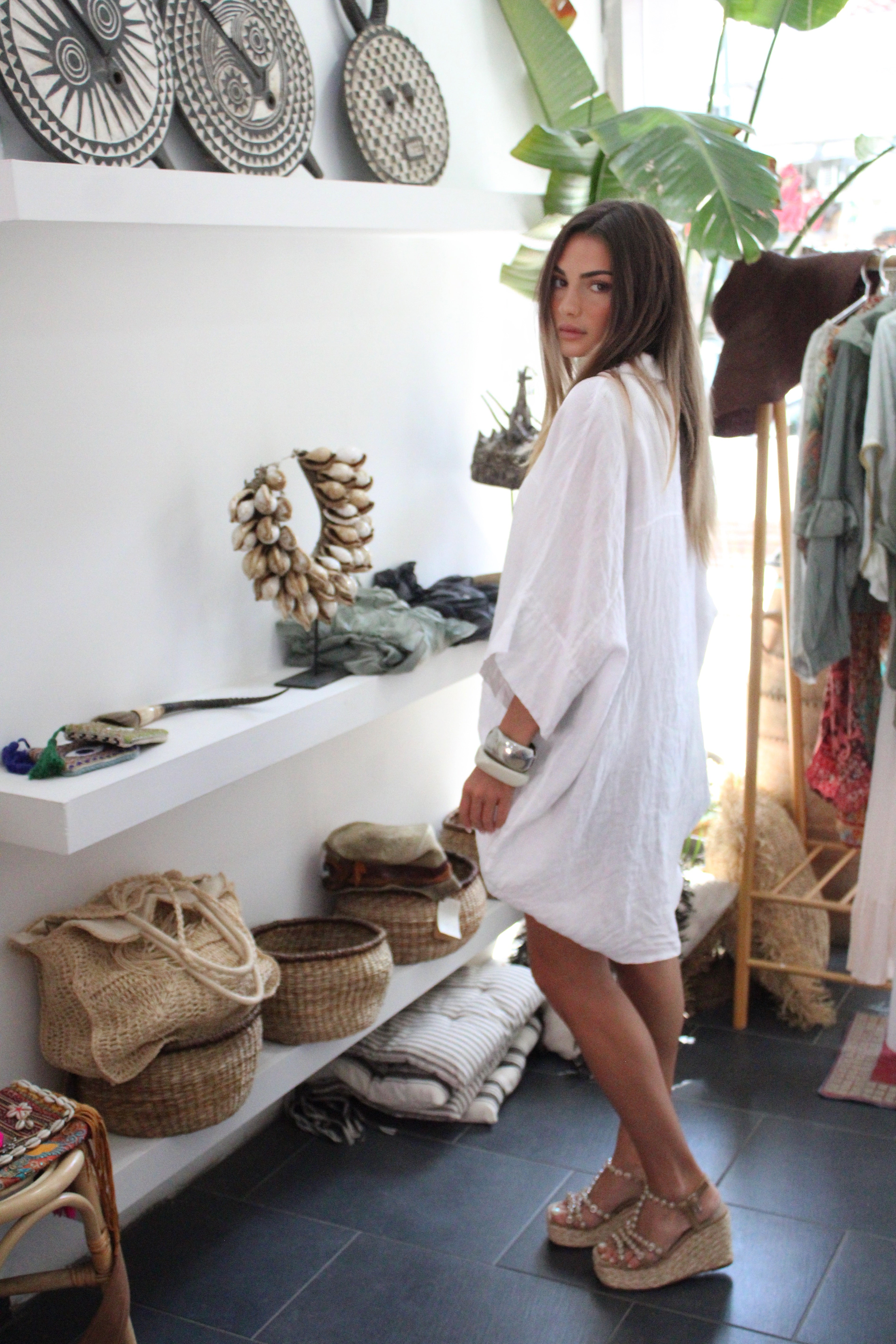 100% Pure Lino Blouse NB.1