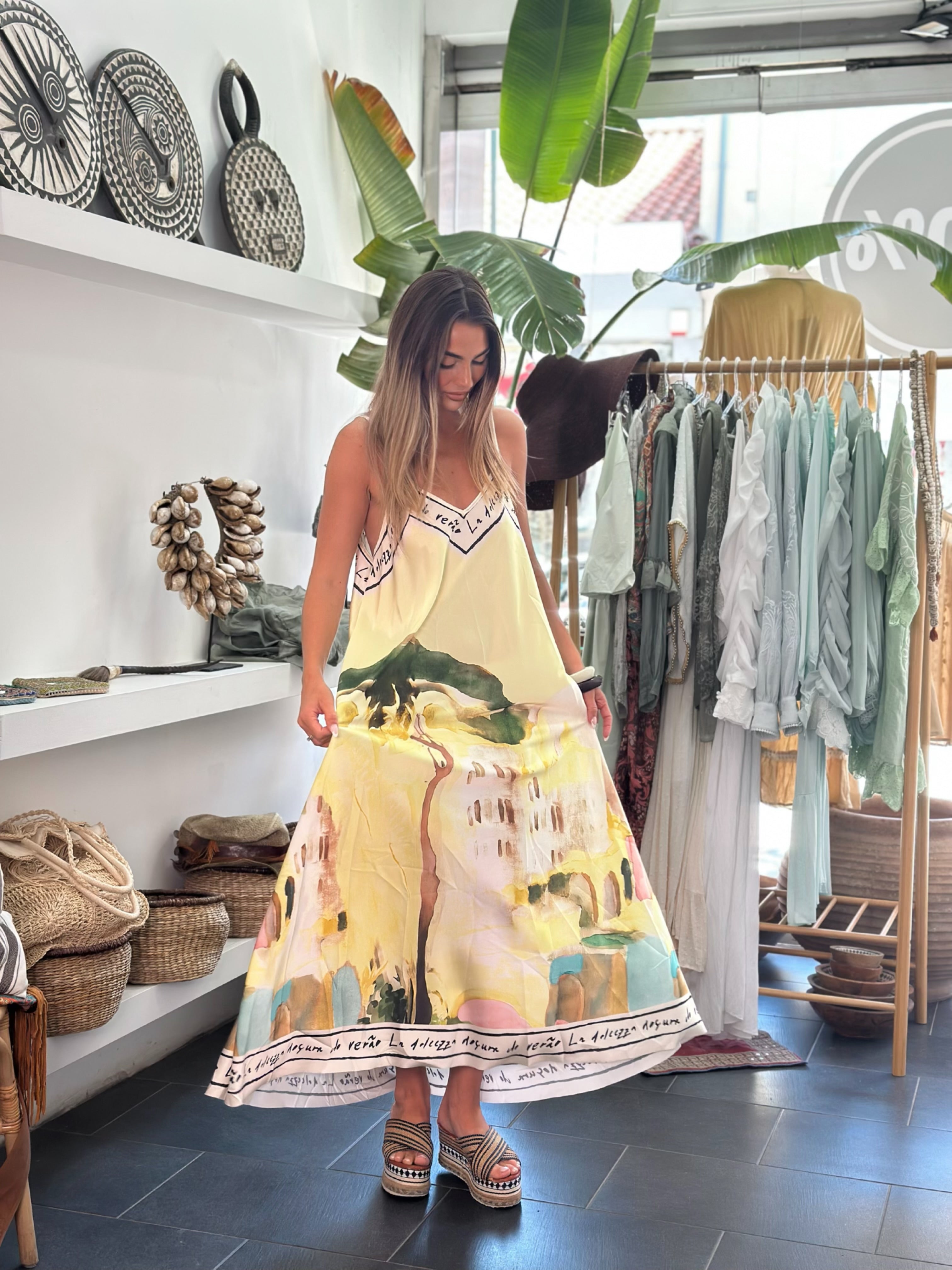 Maxi summer dress