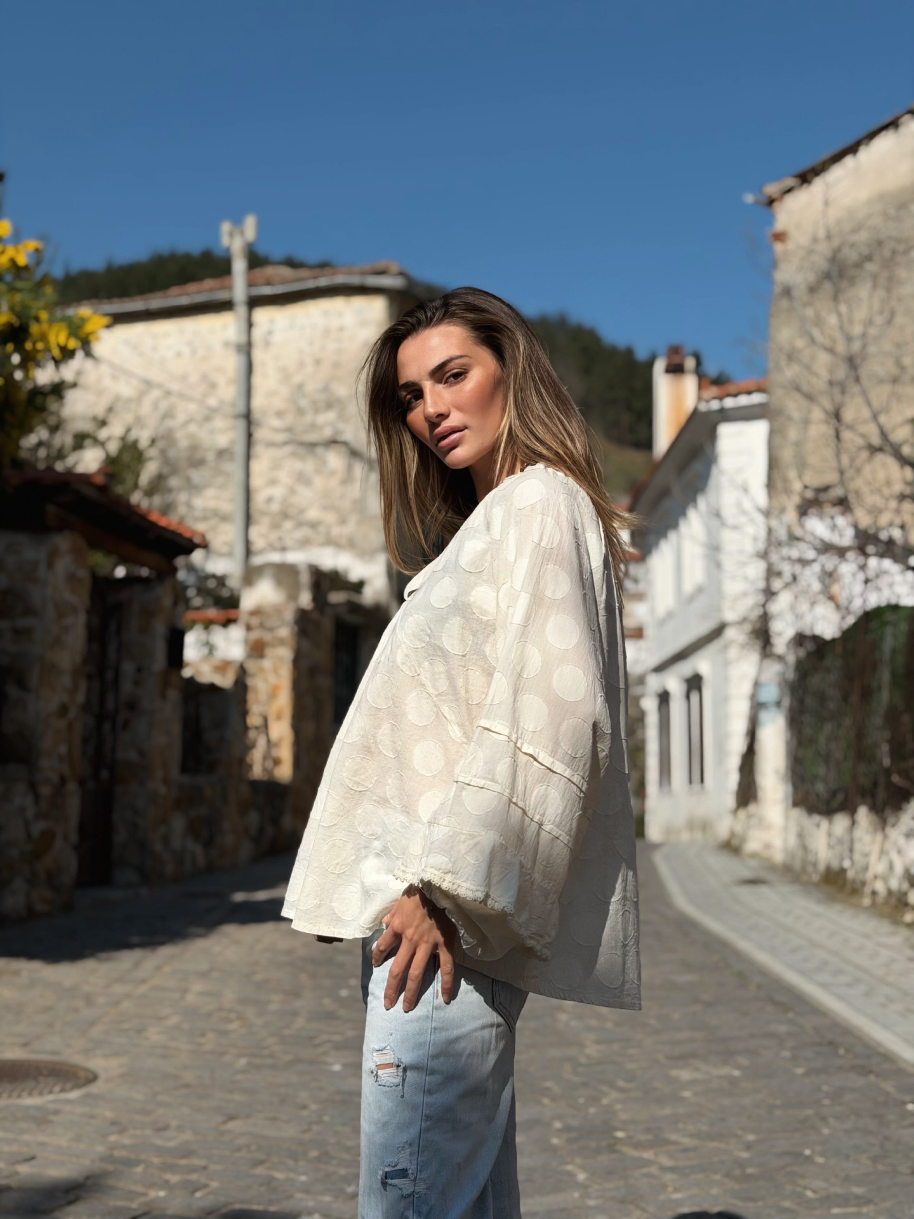 POUA BOHO BLOUSE