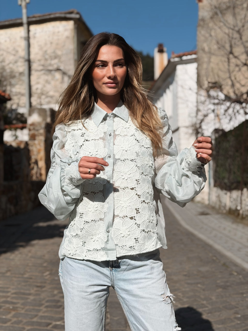 Blommy blouse
