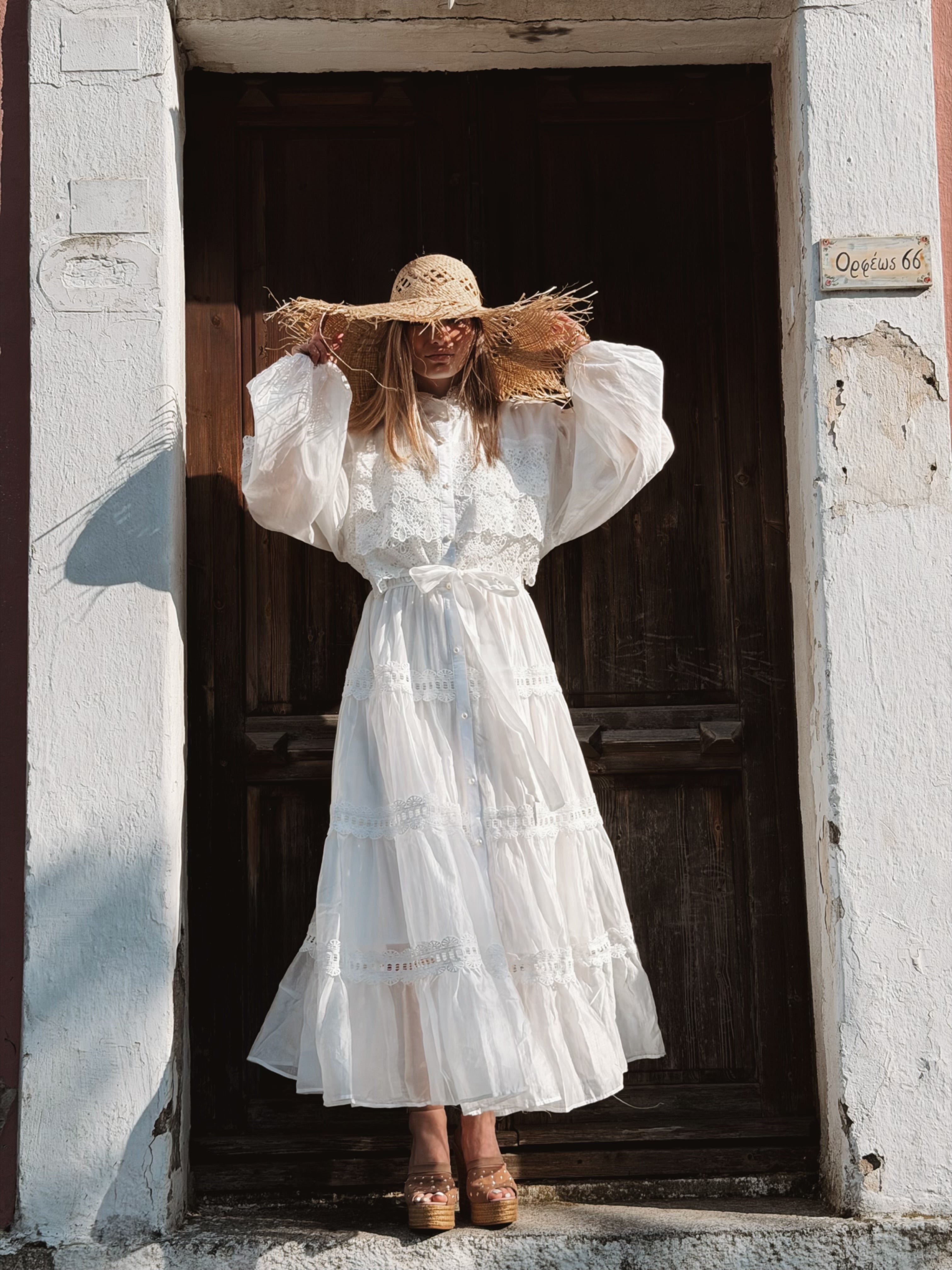 Long White Dress
