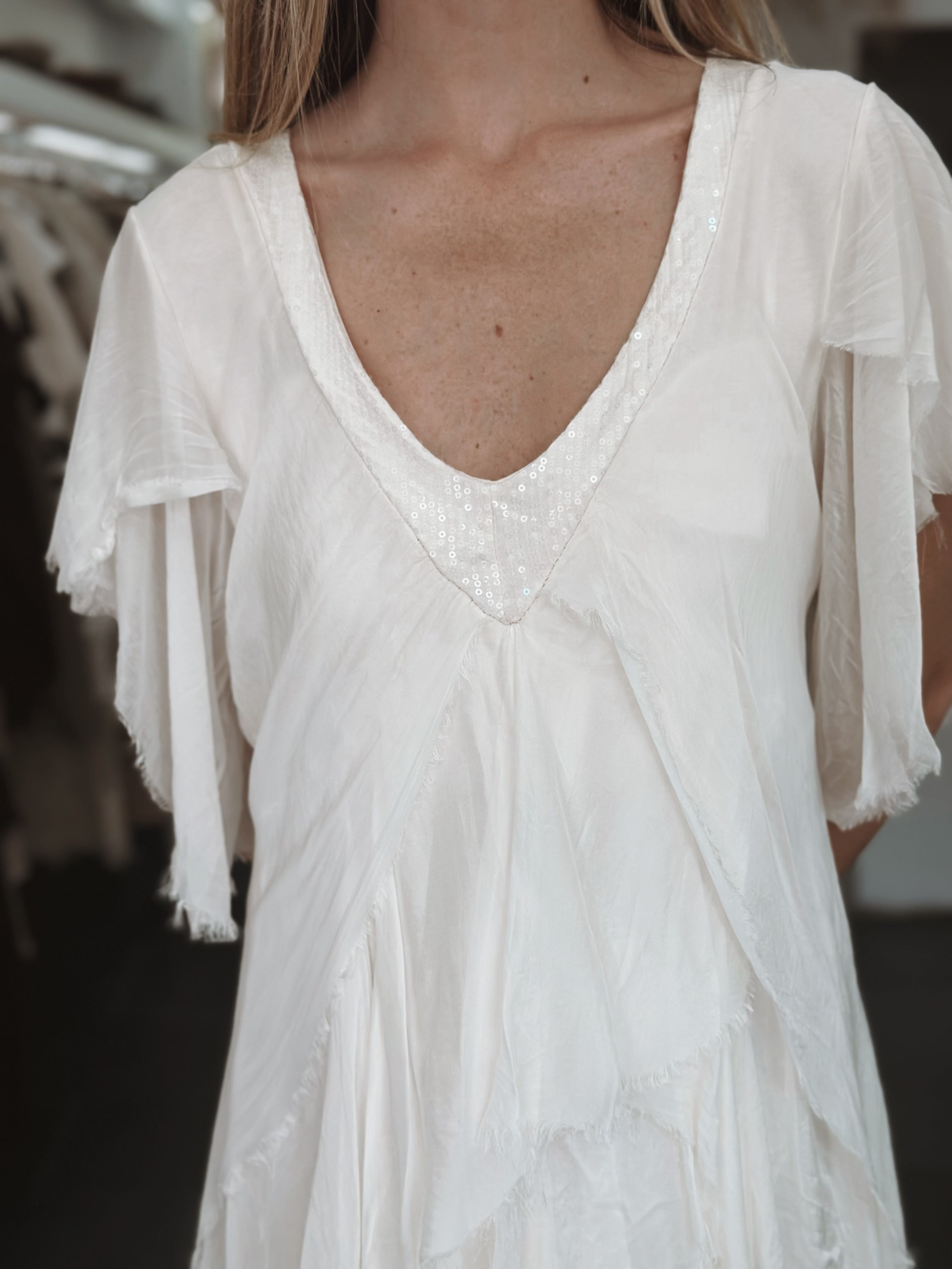Silk Oversized Dress
