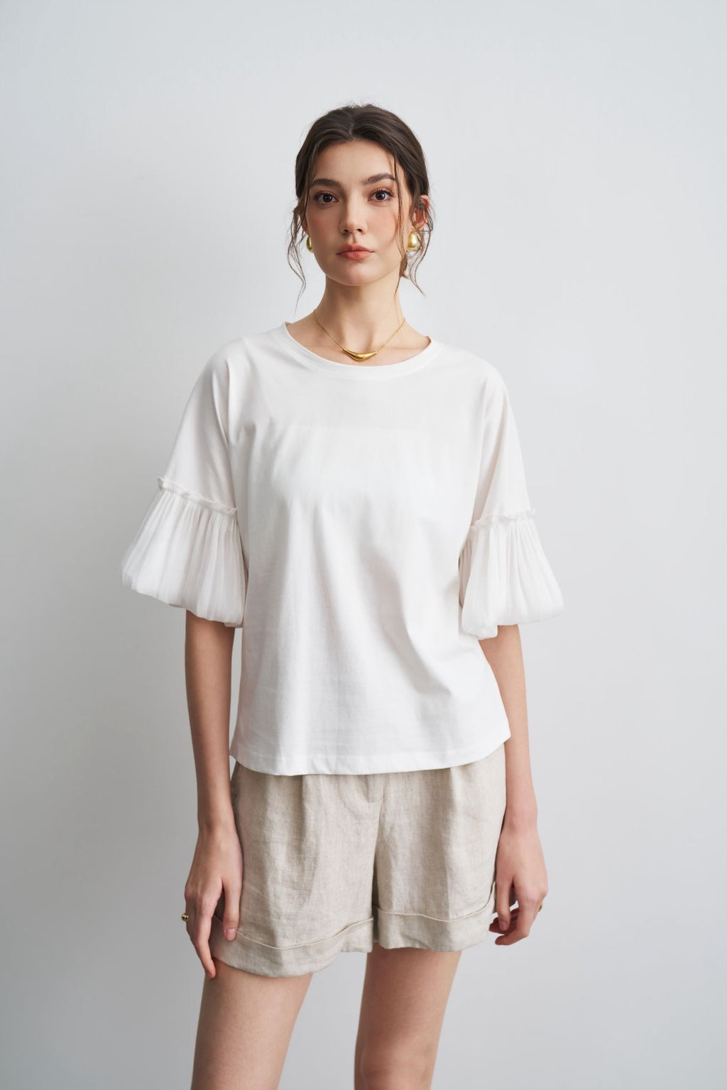 T shirt with details