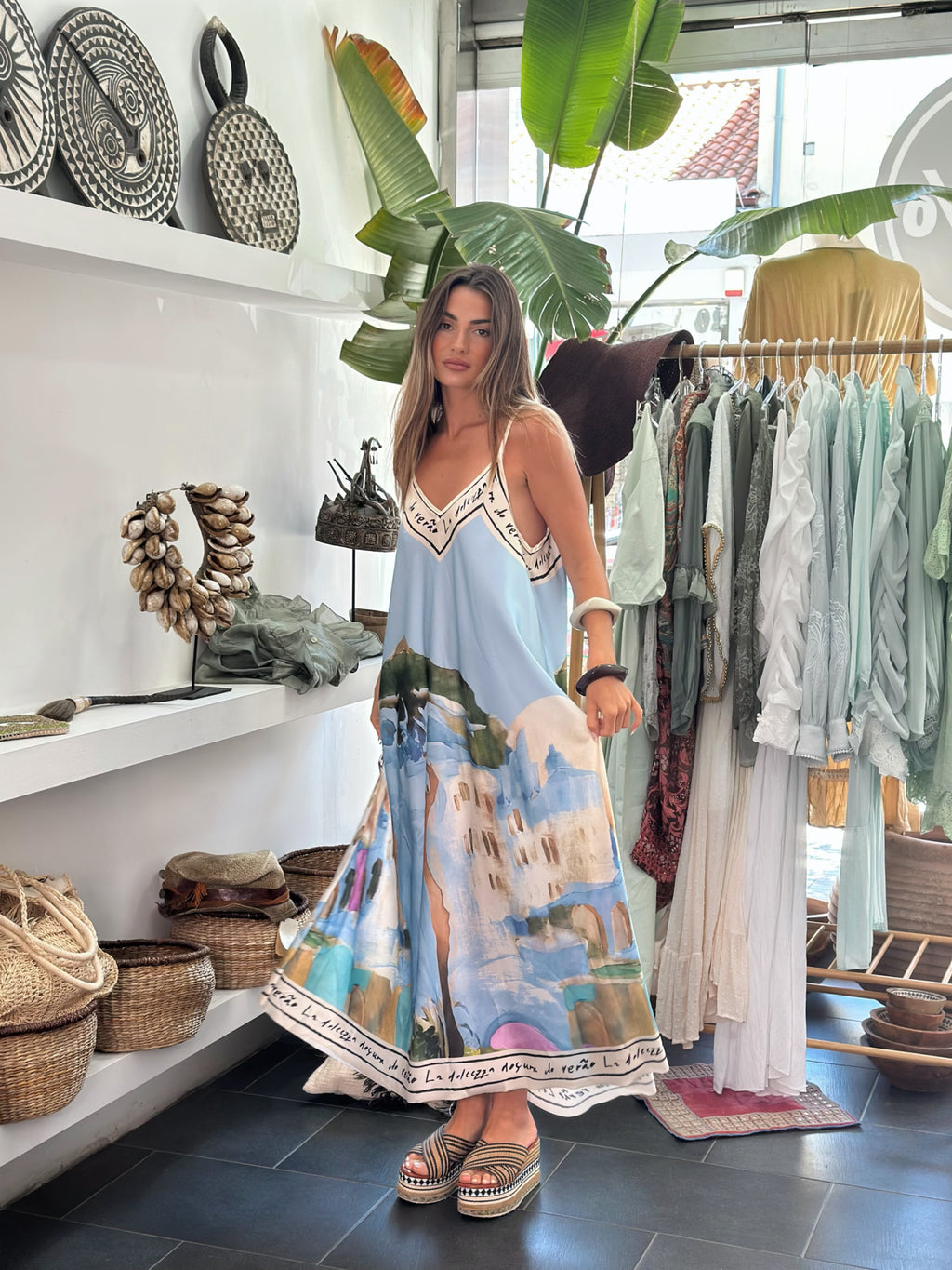 Maxi summer dress