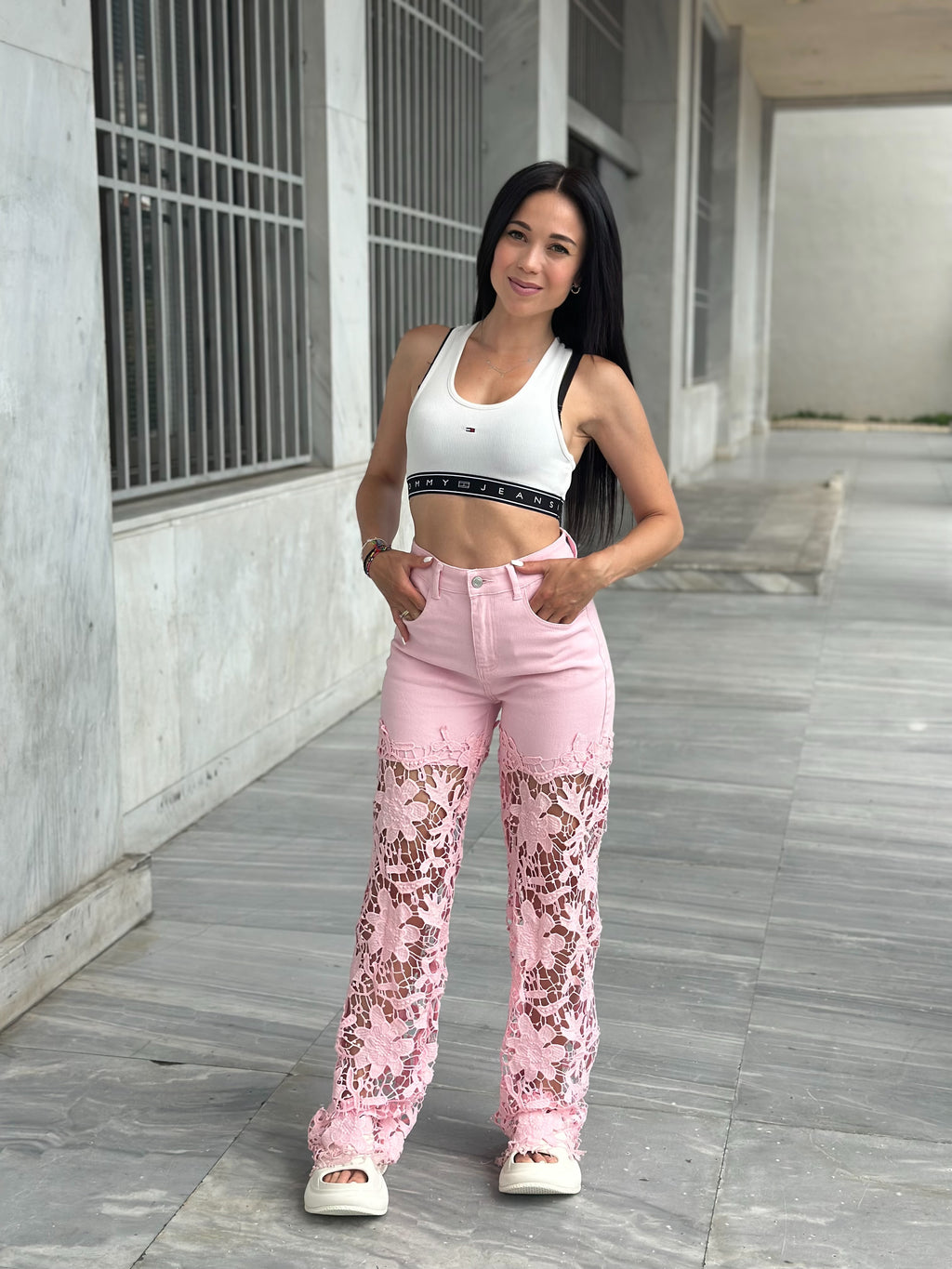 Pink Viral jean
