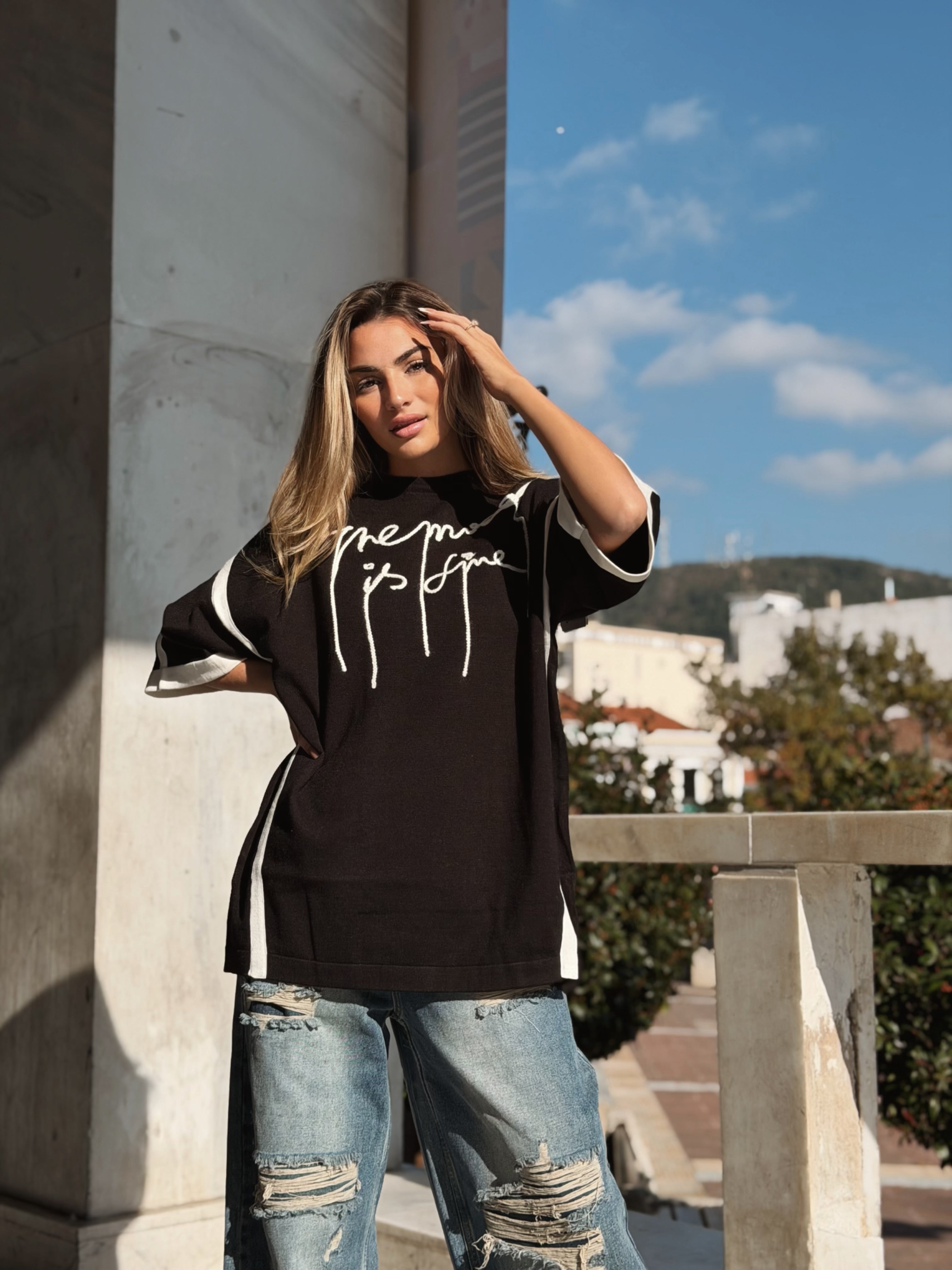The mood is fine Sweater