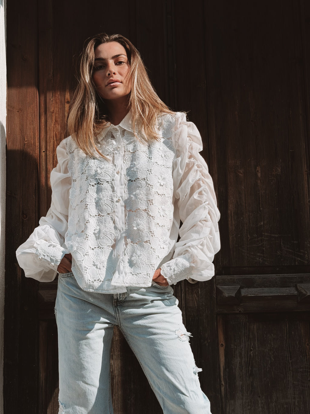 Blommy blouse