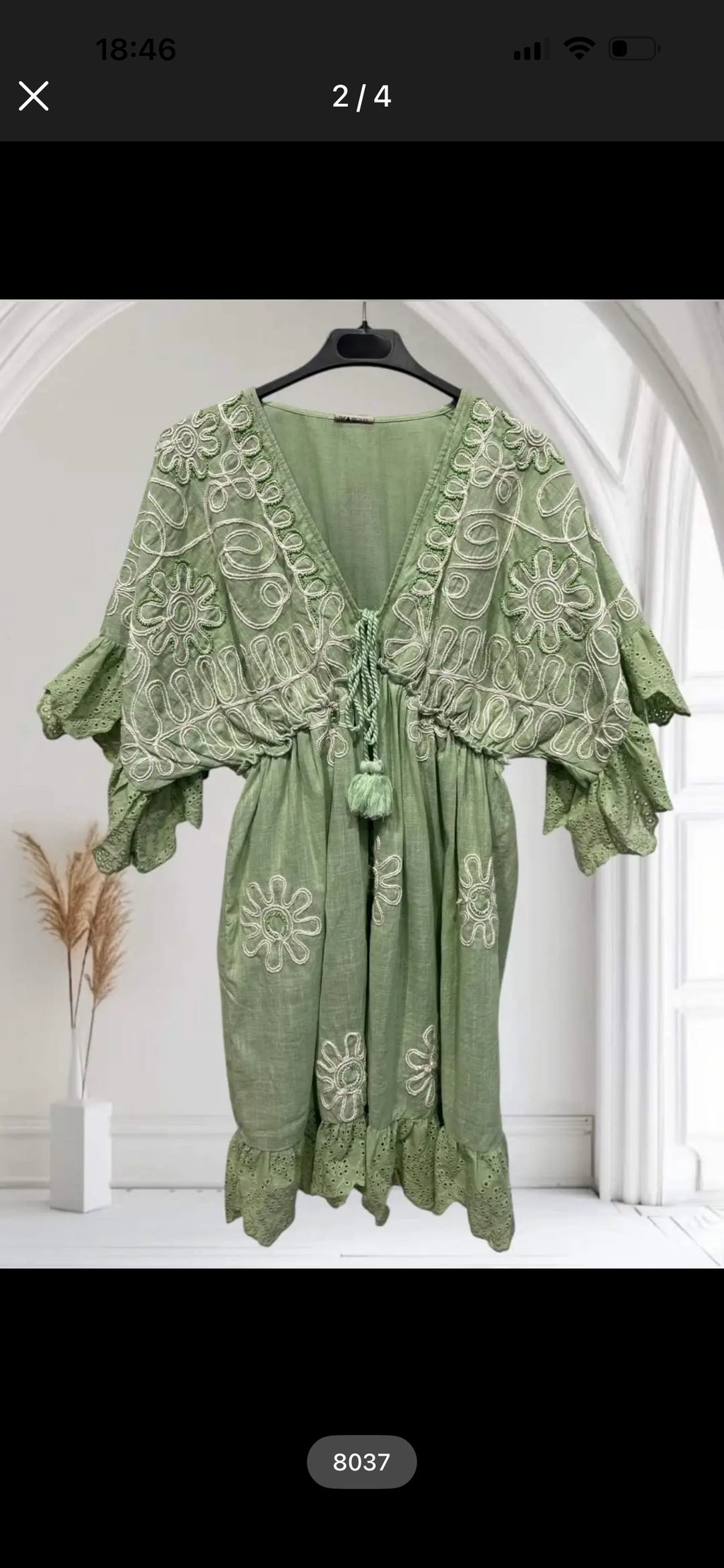 Pistachio dress