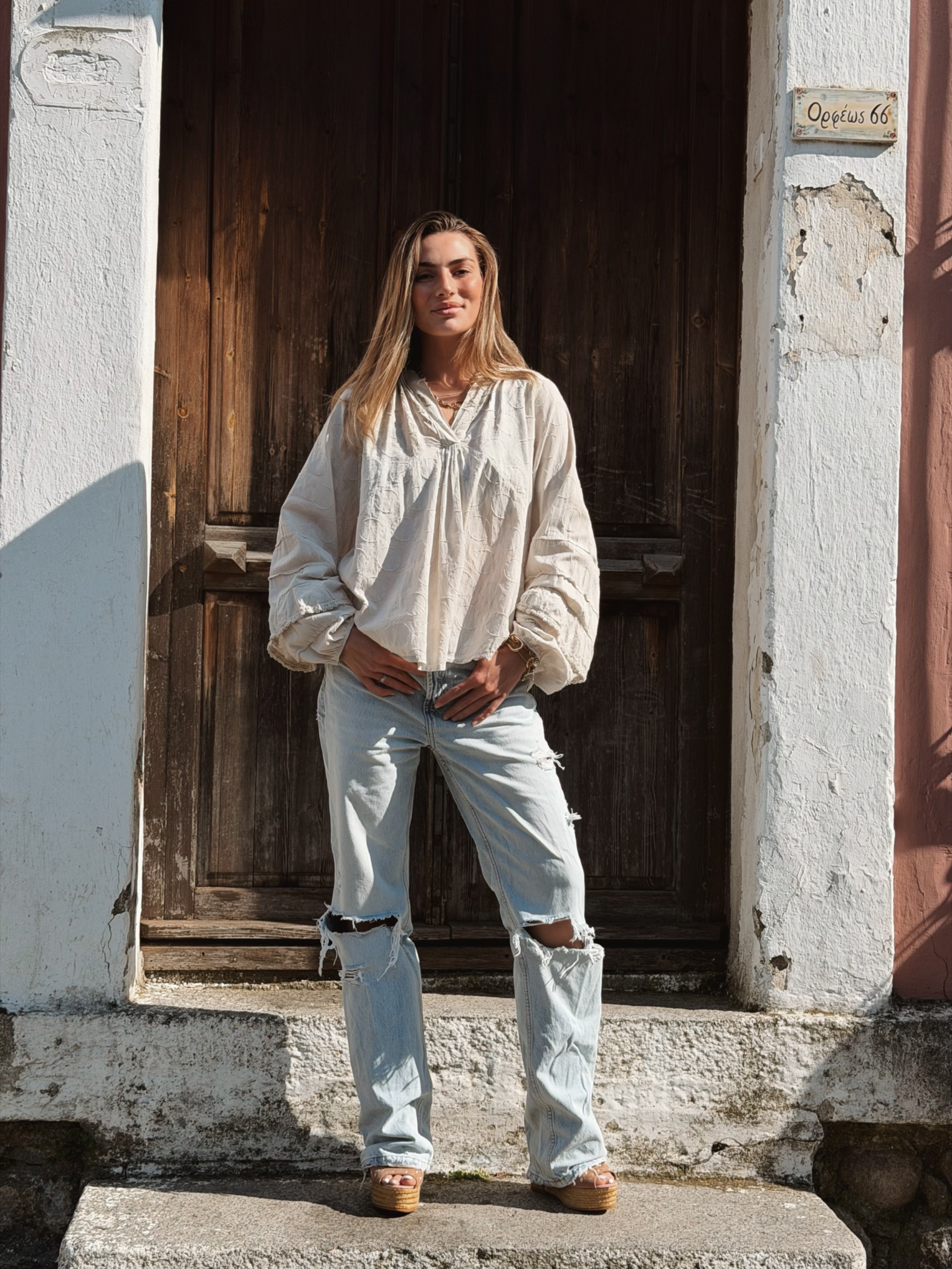 POUA BOHO BLOUSE