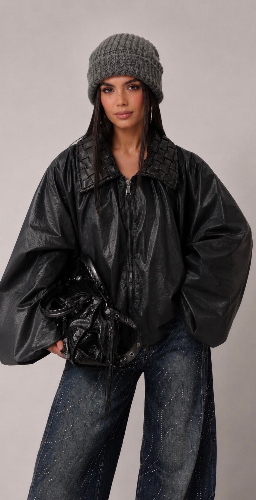 Faux leather Jacket